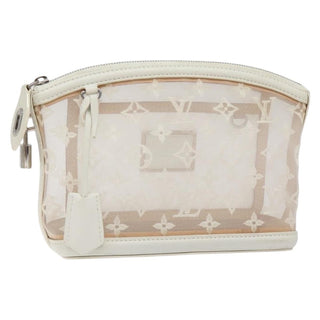 Louis Vuitton Transparence Lockit Handbag Mesh and Leather