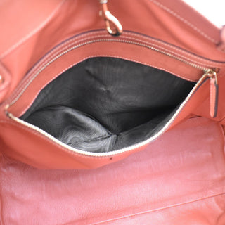 Gucci Soft Logo Tote Embossed Leather