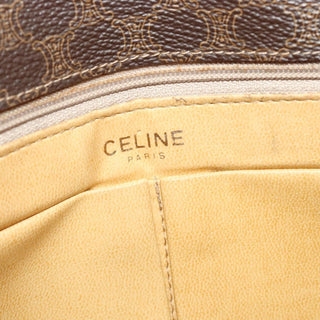 Celine Macadam Shoulder Bag PVC Leather
