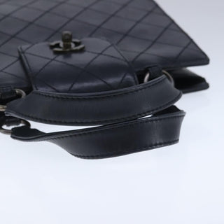 Chanel Vintage CC Turnlock Satchel Leather