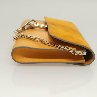 Chloe Faye Clutch Leather and Suede