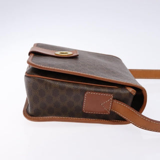 Celine Macadam Shoulder Bag PVC Leather