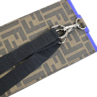 Fendi Baguette Phone Holder Canvas