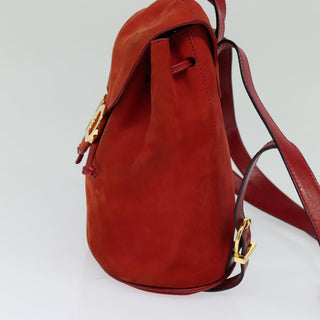 Salvatore Ferragamo Gancini Backpack Suede