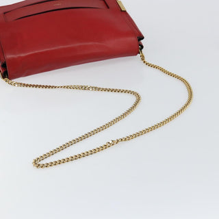 Chloe Elle Chain Clutch Leather