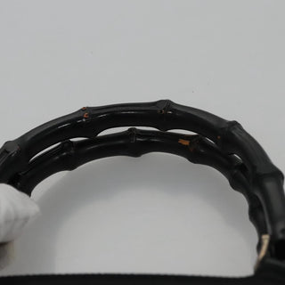 Gucci Vintage Bamboo Handle Bag Nylon