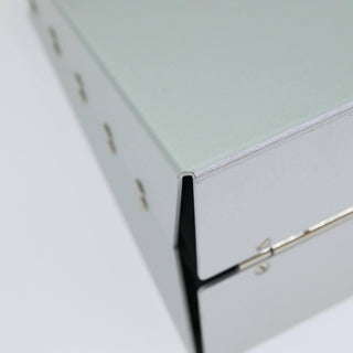 Salvatore Ferragamo Gancini Convertible Top Handle Bag STAINLESS STEEL