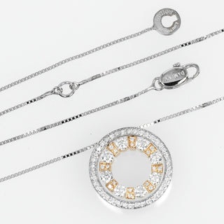 Damiani Belle epoque round necklace White Gold