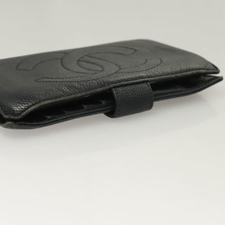 Chanel Vintage CC Bifold Wallet Leather