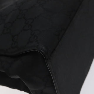 Gucci Vintage Bamboo Handle Tote GG Nylon