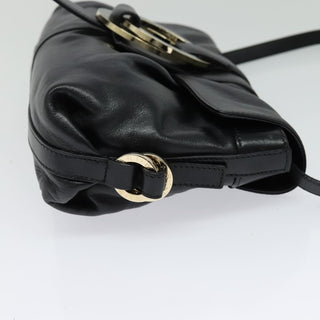 Bvlgari Chandra Flap Shoulder Bag Leather