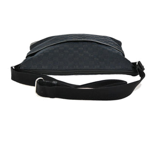 Gucci Zip Messenger Bag GG Denim