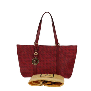 Fendi Superstar Tote Zucchino Coated Canvas