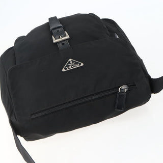 Prada Buckle Messenger Bag Tessuto