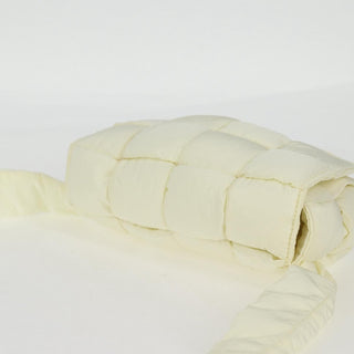 Bottega Veneta Padded Tech Cassette Crossbody Bag Intrecciato Nylon