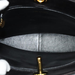 Chanel Vintage Chain Tote Quilted Patent