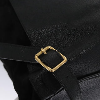 Gucci Vintage Bamboo Backpack Leather