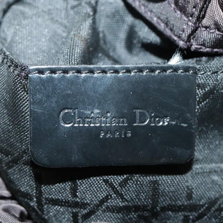 Christian Dior Saddle Zip Pouch Diorissimo Canvas
