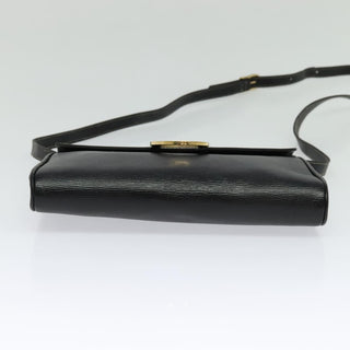 Celine Vintage Circle Logo Crossbody Bag Leather