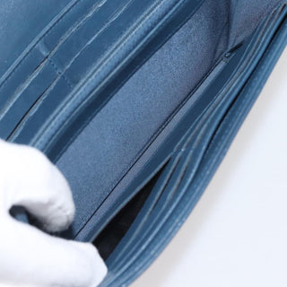 Chanel CC Gusset Classic Flap Wallet Quilted Lambskin