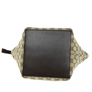 Gucci Web Zip Tote GG Canvas