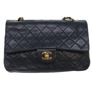 Chanel Vintage Classic Double Flap Bag Quilted Lambskin