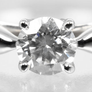 Tiffany & Co. Harmony Solitaire Ring Platinum with RBC Diamond