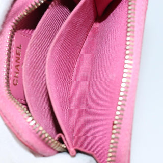 Chanel So Black CC Zip Coin Purse Quilted Lambskin