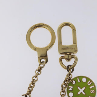 Louis Vuitton Porto Cles Looping Bag Charm and Key Holder Metal and Enamel