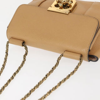 Chloe Elsie Chain Shoulder Bag Leather
