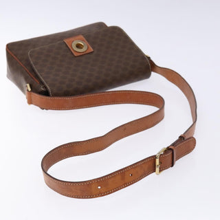 Celine Macadam Shoulder Bag PVC Leather