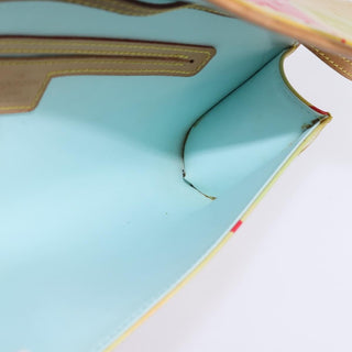 Louis Vuitton Fleurs Pochette Printed Monogram Vernis