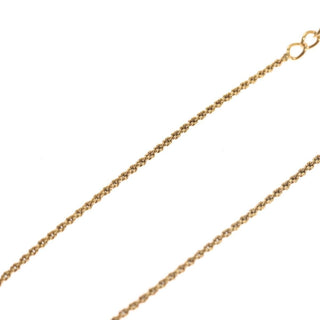 Christian Dior CD Pendant Necklace Gold-plated