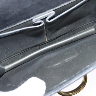 Celine Gancini Handbag Leather