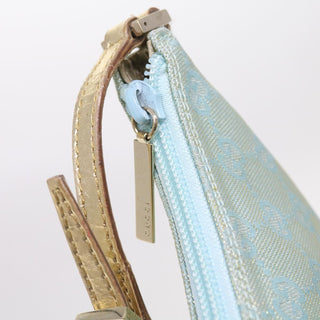 Gucci Vintage Pochette Shoulder Bag GG Canvas