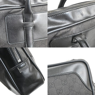 Gucci Vintage Web Briefcase GG Coated Canvas