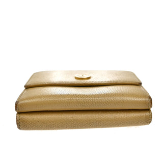 Chanel CC Trifold Flap Wallet Leather