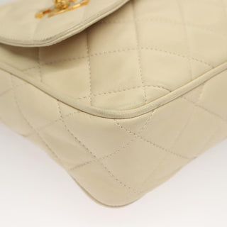 Chanel Vintage Front Pocket Camera Bag Quilted Lambskin