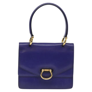 Celine Gancini Handbag Leather