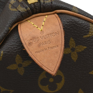 Louis Vuitton Speedy Handbag Monogram Canvas