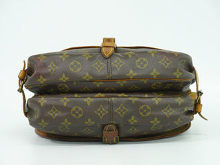Louis Vuitton Saumur Handbag Monogram Canvas