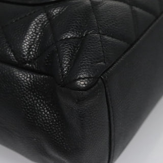 Chanel Petite Shopping Tote Quilted Caviar
