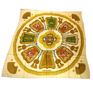 Hermes Carré 90 Silk multicolor