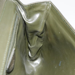 Celine Vintage Circle Logo Crossbody Bag Leather