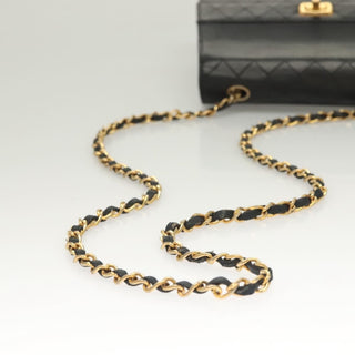 Chanel Vintage Trapezoid CC Flap Bag Leather