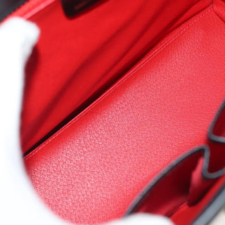 Celine Vintage Convertible Turnlock Top Handle Bag Leather