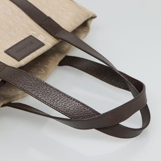 Bvlgari B.Zero1 Logomania Bag Canvas with Leather