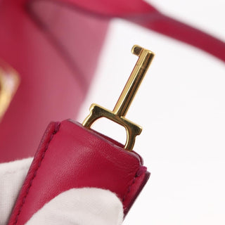 Salvatore Ferragamo Sookie Satchel Leather