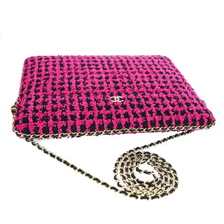 Chanel iPad Chain Crossbody Bag Caviar