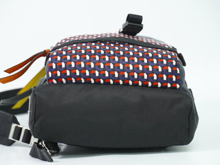 Prada Sling Backpack Printed Tessuto